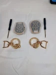 Tapayica Lot 2 Nissan Fob Shell Keyless Remote With Keychain Pink-gold. Fixed Price $24.00.