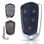 Mechanmagic Key Fob Shell Case Replacement For Cadillac Ats-v Cts Black. Fixed Price $13.64.