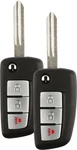 Discount Keyless Replacement Uncut Car Remote Fob Combo Set Of 2. Fixed Price $38.59.