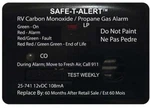 Mti Industry 25-741-BL Safe-t-alert Mini Rv Dual Carbon Monoxide/propane. Fixed Price $69.99.