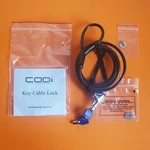 Codi Cable Lock (A02001) 6.5' (78") With Keys New. Fixed Price $5.00.