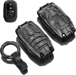 Happtoy Heavy Metal Fob Cover For Honda With Keychain, B-black. Fixed Price $37.62.