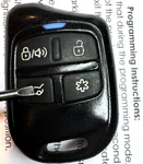 Keyless Entry Remote Fob VA5JR260A433 700R Compustar Btn Car Starter. Fixed Price $31.49.