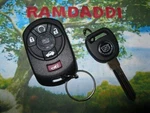 Oem Board 05-07 Cadillac Sts Remote Transmitter Fob 15212383 & Ignition Key. Fixed Price $66.36.