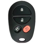 New 4-BUTTON Replacement Transmitter For Toyota Sedan Remotes W/fcc Id GQ43VT20T. Fixed Price $19.20.