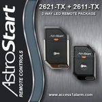 Astrostart 2621-TX And 2611-TX 2-WAY Led 1-MILE Remote Control Package. Fixed Price $129.99.