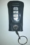 Supple Black Leather Remote Cover Key-ring For Compustar 2WG15R-FM. Fixed Price $19.98.