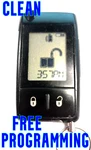 Clean Autostart Lcd Screen Keyless Remote Fob Alarm 2 Way EZSDEI7756 ASRS-7504. Fixed Price $108.85.