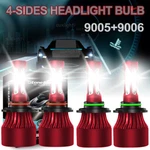 9005 9006 Led Headlight Kit Combo 4*BULBS 6000K High Low Beam Super White Bright. Fixed Price $18.89.