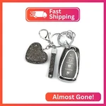 Yikecase Fob Cover With Diamond Keychain For Women Car Holder Compatible. Fixed Price $23.40.
