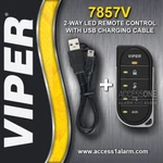 Viper 7857V 2-WAY Led Remote Control With Usb Charger And Manual For 5806V. Fixed Price $129.99.