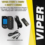 Viper 7756V 2-WAY Lcd + 1-WAY Remote & Charger With Antenna D9756V. Fixed Price $219.99.