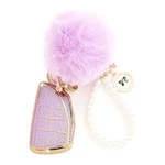 Compatible With Chevy Fob Cover Pom Keychain, Car Shell Purple. Fixed Price $26.48.