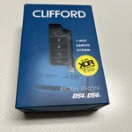 Clifford D9656X 1-WAY, 5-BUTTON Remote Kit New DS4+. Fixed Price $85.00.