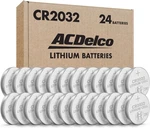 Acdelco 24-COUNT CR2032 Batteries, Lithium 3V Coin Cell. Fixed Price $21.99.
