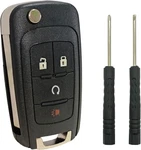 Replacement Key Fob Case Shell For Chevrolet Equinox Sonic Trax Terrain 4BTN. Fixed Price $11.90.