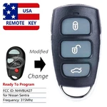 Replacement Upgraded Remote Key Fob 315MHZ For Nissan Sentra 2000-2004 NHVBU427. Fixed Price $17.92.