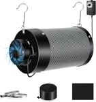 4 Inch Carbon Filter Inline Duct Fan Combo Speed Control Grow Tent Odor. Fixed Price $54.65.