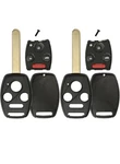 2 Keylessoption Remote Uncut Car Fob Shell & Button Pad Fix Outer. Fixed Price $9.88.