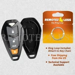 New Replacement Python Button Keyless Remote Fob Case For EZSDEI7141. Fixed Price $6.95.