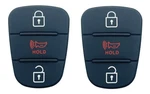 3 Buttons Car Remote Fob Case Rubber Insert Keypad.... Fixed Price $11.84.