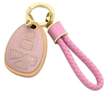 Vruwcey Fob Cover For With Keychain Pink Soft Tpu Case Shell F,. Fixed Price $17.41.