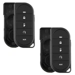 2 Key Fob Remote Shell Case Cover Replacement For Viper 7656V 1-WAY Plus. Fixed Price $15.25.