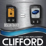 Clifford 7756X 2-WAY Lcd Replacement New Color Viper 7957V The 5706X. Fixed Price $189.99.