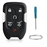 Qixiubia Key Fob Shell Cover Replacement Fits For Chevy Suburban Tahoe 2015 2.... Fixed Price $11.88.