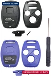 Horande No Cutting Replacement Key Fob Cover Fits For Honda 2003-2012 Accord. Fixed Price $18.98.