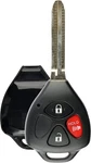 Remote Entry Uncut Car Key Fob Replacement Case Shell Button Pad For.... Fixed Price $19.52.