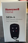 Brand New Honeywell 5834-4 4-BUTTON Wireless Key Fob. Fixed Price $26.49.