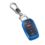 For New Toyota Blue Transparent Direct Snap On Fit Remote Car Key Fob Case Cover. Fixed Price $13.86.