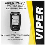 Viper 7347V 2-WAY Lcd Replacement Remote Control 7345V, 7345L, 7345X. Fixed Price $139.99.