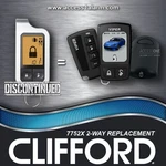 Clifford 7752X 2-WAY Lcd Remote Replacement Kit Matrix 470.4X New 2026. Fixed Price $299.99.