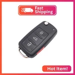 Uncut 3+1 Panic Folding Flip Keyless Entry Remote Car Fob Cover Shell Case. Fixed Price $12.61.
