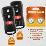 For 2002 2003 2004 2005 2006 Nissan Pathfinder Keyless Remote Car Fob. Fixed Price $9.95.