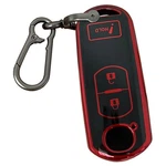Aioeuoia For Mazda Fob Shell Keyless Entry Systems Fit Small, Black-red. Fixed Price $17.18.