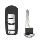 Fits Mazda SKE13D-02 Oem 4 Button Key Fob W/ Hatch Release. Fixed Price $40.77.