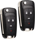Supaland Flip Key Fob Replacement Fits For Chevy Cruze Equinox Camaro Impala 201. Fixed Price $37.92.