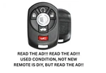 Used Oem Cadillac Keyless Entry Remote Fob Control 15212383 Memory. Fixed Price $39.99.
