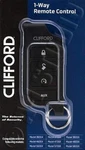 Clifford 1 Way Led Remote Control Black 4 Button Key Ring 2 Mile Range. Fixed Price $23.59.