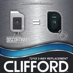 New Viper 7211V 2-WAY Led Remote Clifford 7211X 4205X 4203X EZSDEI7211. Fixed Price $92.99.