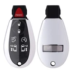 Horande Soft Tpu Protector Key Fob Cover Case Fit For Dodge Ram 1500 Silver. Fixed Price $14.76.