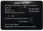 Mti 25-741-BL Safe-t-alert Series Mini Rv Dual Co/lp Alarm Black, Surface Mnt. Fixed Price $87.18.