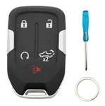 Smart Key Fob Cover Case Shell Fit For 2022 2021 2020 2019 Chevy Silverado An.... Fixed Price $17.21.