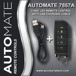 Automate 7857A 2-WAY Led Remote Control With Usb Charger And Manual For 4606A. Fixed Price $92.99.