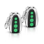Topens M12 Remote Control 4-BUTTON Transmitter For Small, Black+green+silver. Fixed Price $64.99.