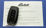 New Pursuit PR5BZ Keyless Entry Remote Control Alarm Keyfob TBQT12-SS1W 185SPR. Fixed Price $15.00.