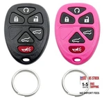Replacement Fob Shell Keyless Entry Remote Car Case Black + Pink. Fixed Price $16.35.